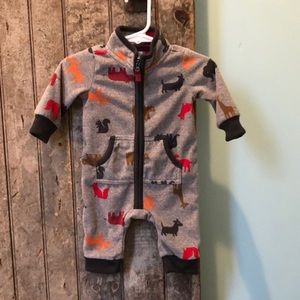 2 Carter’s fleece zip-ups